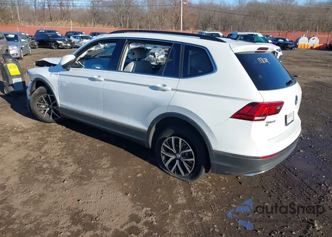 2021 Volkswagen Tiguan 2.0T Se/2.0T Se R-Line Black/2.0T Sel from USA, damaged, VIN 3VV2B7AXXMM033132